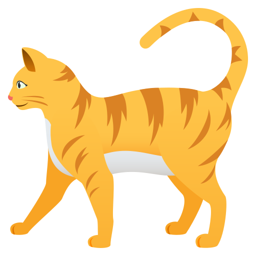 Cat on JoyPixels