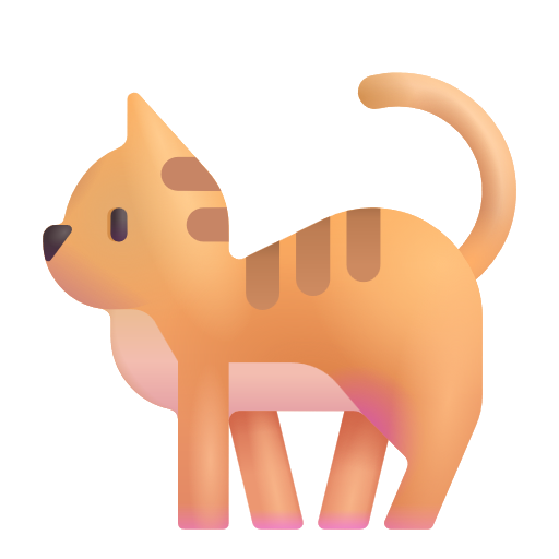 Cat on Microsoft 3D