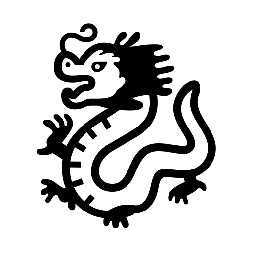 Dragon on Noto Emoji