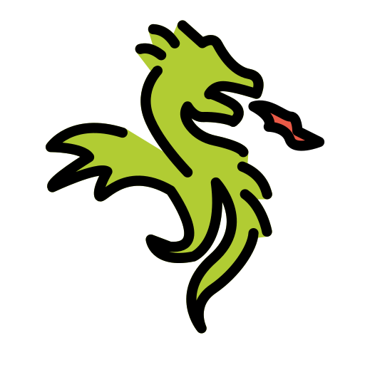 Dragon on OpenMoji