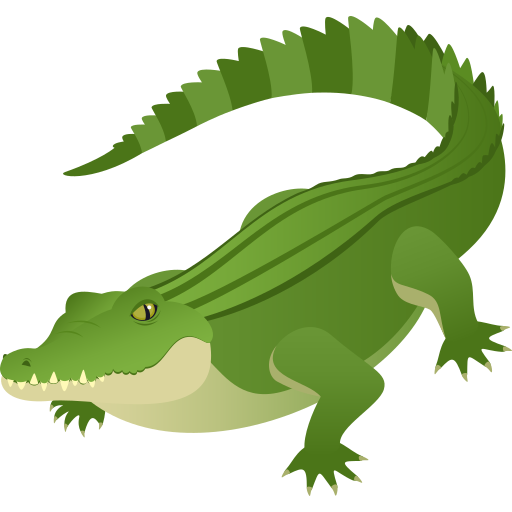 Crocodile on JoyPixels