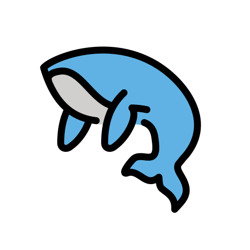 Whale on OpenMoji