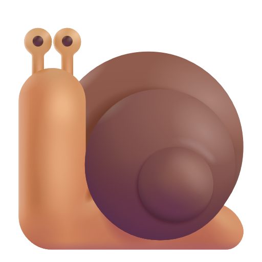 Snail on Microsoft 3D