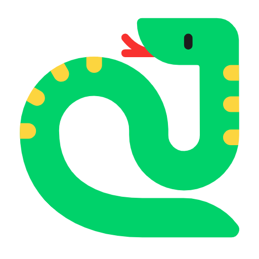Snake on Microsoft Fluent