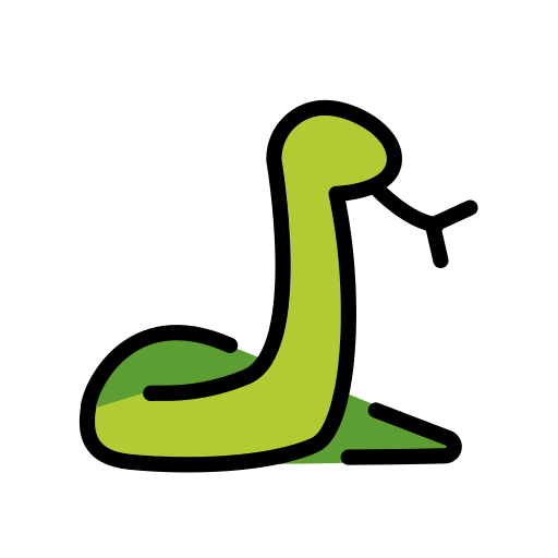 Snake on OpenMoji