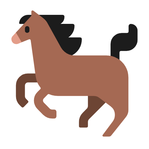 Horse on Microsoft Fluent