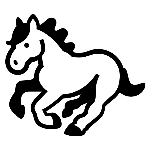 Horse on Noto Emoji