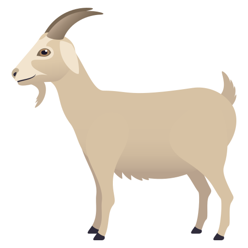 Goat on JoyPixels