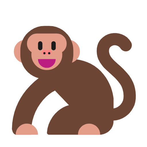 Monkey on Microsoft Fluent