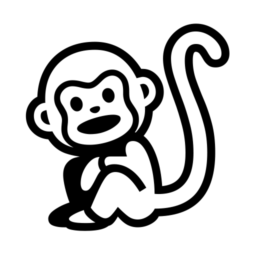 Monkey on Noto Emoji