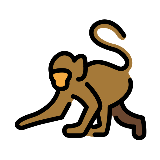Monkey on OpenMoji