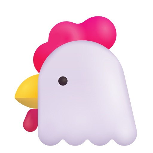 Chicken on Microsoft 3D