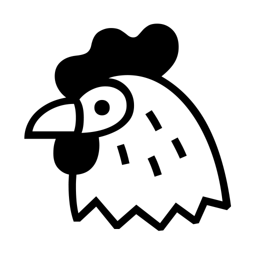 Chicken on Noto Emoji