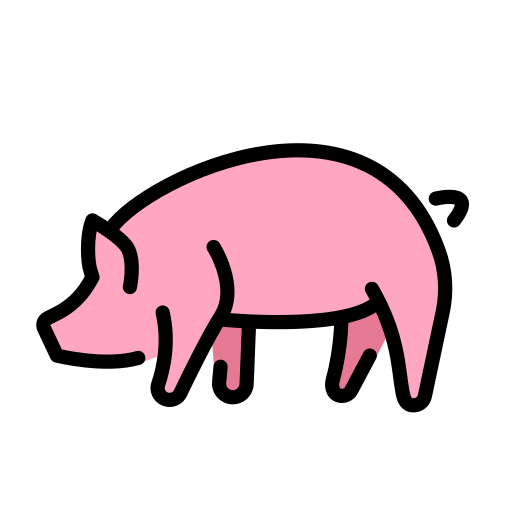 Pig on OpenMoji