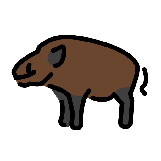 Boar on OpenMoji