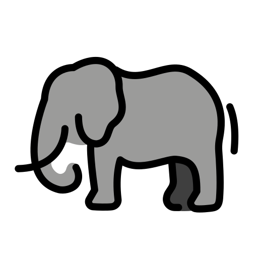 Elephant on OpenMoji