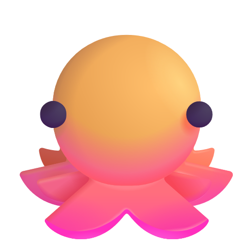 Octopus on Microsoft 3D
