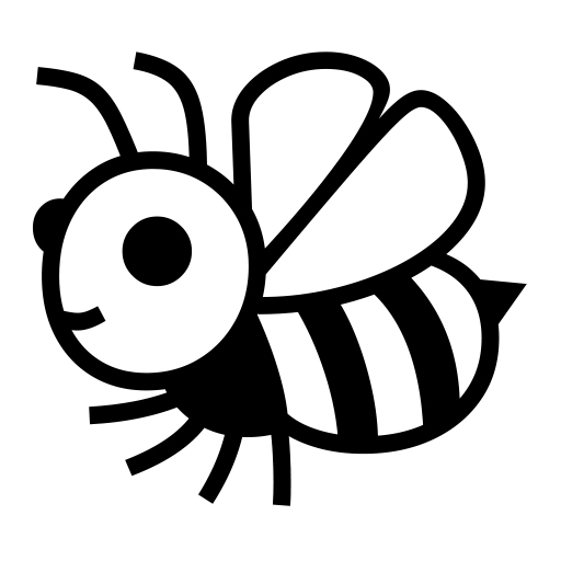 Honeybee on Noto Emoji