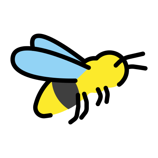 Honeybee on OpenMoji