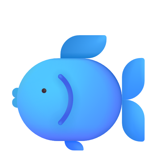 Fish on Microsoft 3D