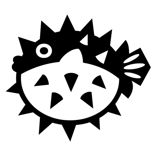 Blowfish on Noto Emoji
