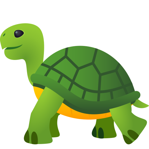 Turtle on JoyPixels