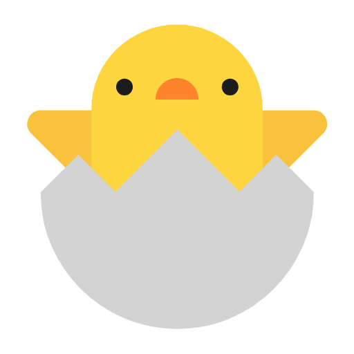 Hatching Chick on Microsoft Fluent