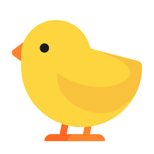 Baby Chick on Microsoft Fluent