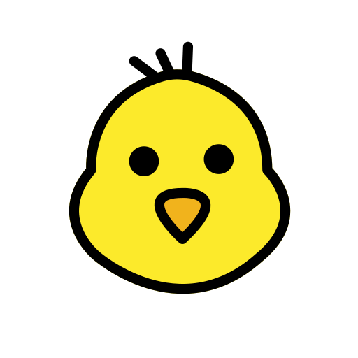 Baby Chick on OpenMoji