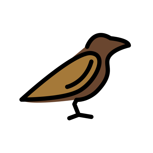 Bird on OpenMoji