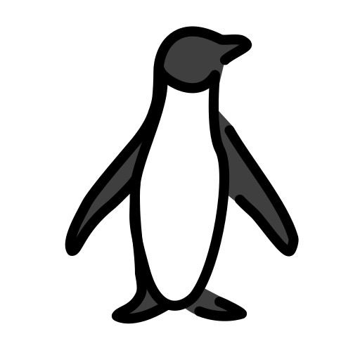 Penguin on OpenMoji
