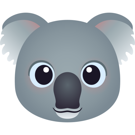 Koala on JoyPixels