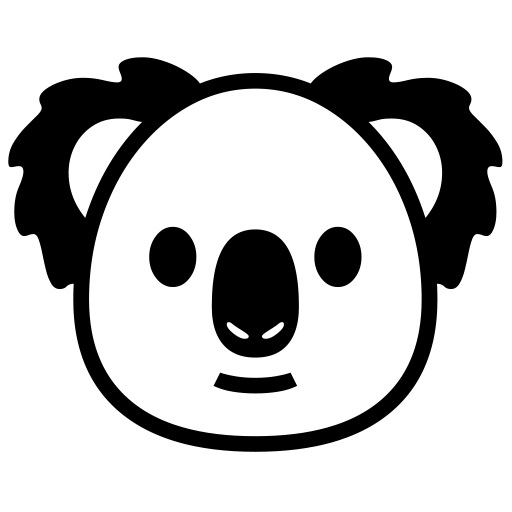 Koala on Noto Emoji