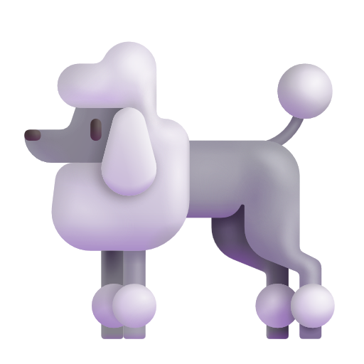 Poodle on Microsoft 3D