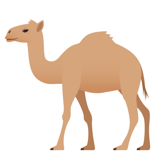 Dromedary Camel on JoyPixels