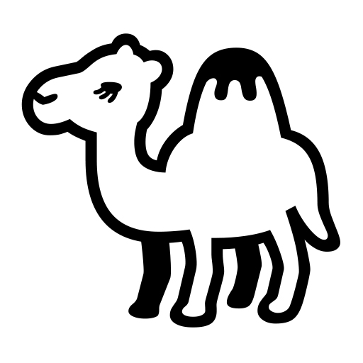Dromedary Camel on Noto Emoji