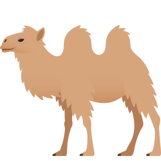 Bactrian Camel on JoyPixels