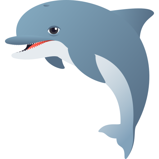 Dolphin on JoyPixels