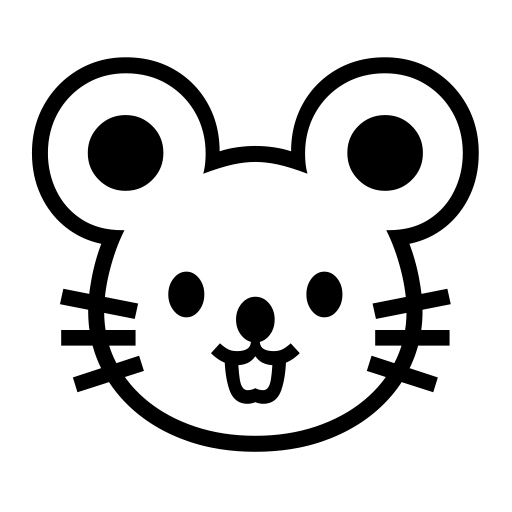 Mouse Face on Noto Emoji