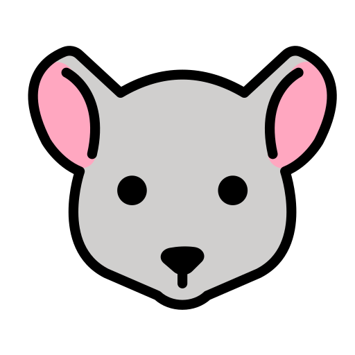 Mouse Face on OpenMoji