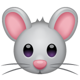 Mouse Face on WhatsApp