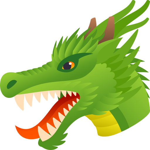 Dragon Face on JoyPixels
