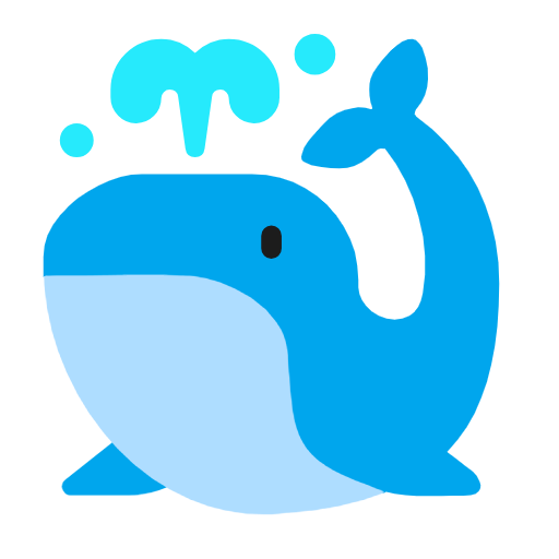 Spouting Whale on Microsoft Fluent