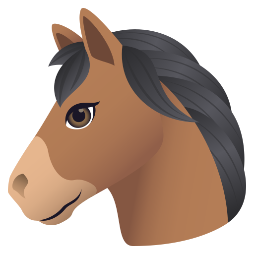 Horse Face on JoyPixels