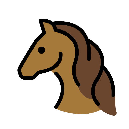 Horse Face on OpenMoji