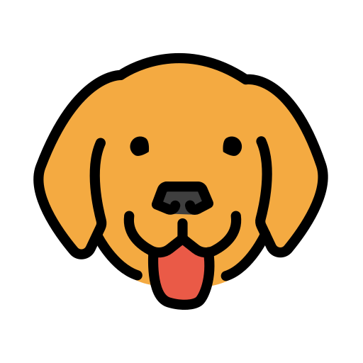 Dog Face on OpenMoji