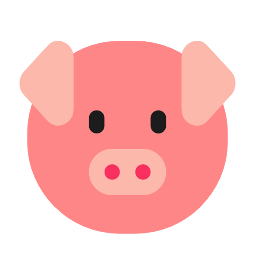 Pig Face on Microsoft Fluent