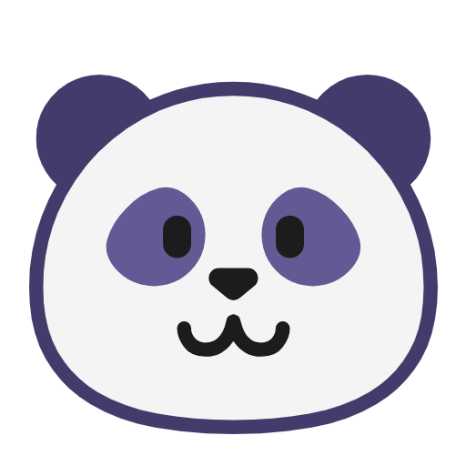 Panda Face on Microsoft Fluent