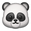 Panda Face on Samsung