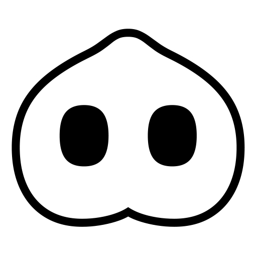 Pig Nose on Noto Emoji